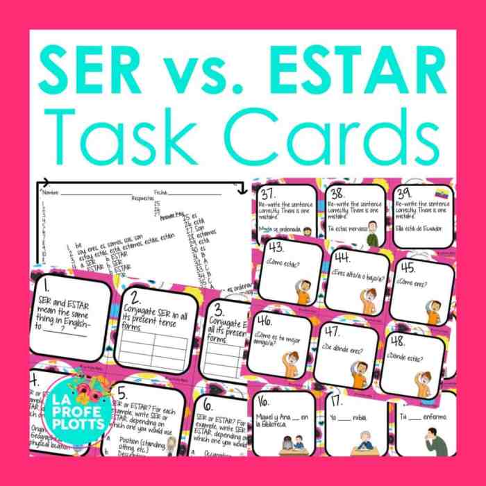 Ejercicio estar vs ser 1 answer key